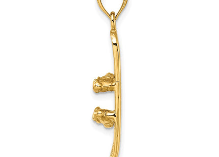 14k Yellow Gold Jewelry Style C2650 - Classique Jewelry Inc.