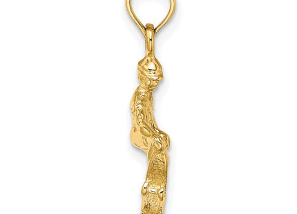 14k Yellow Gold Jewelry Style C2651 - Classique Jewelry Inc.