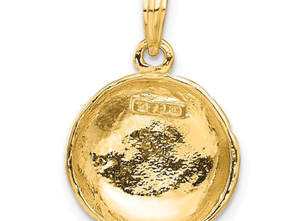 14k Yellow Gold Pendants Style C2655 - Classique Jewelry Inc.