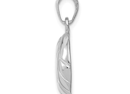 14k White Gold Pendants Style C2655W - Classique Jewelry Inc.