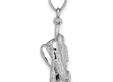 14k White Gold Pendants Style C2656W - Classique Jewelry Inc.