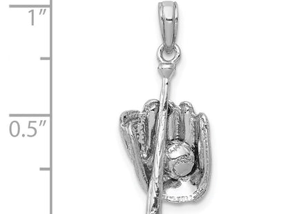 14k White Gold Pendants Style C2656W - Classique Jewelry Inc.