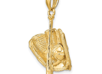 14k Yellow Gold Pendants Style C2657 - Classique Jewelry Inc.