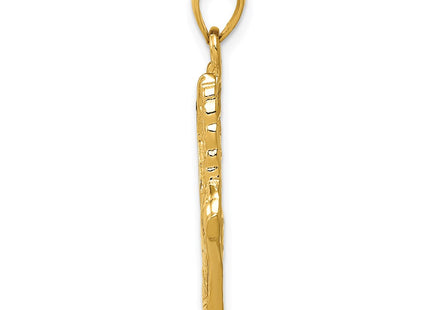14k Yellow Gold Pendants Style C2661 - Classique Jewelry Inc.