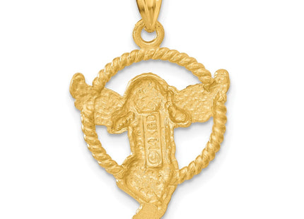 14k Yellow Gold Pendants Style C27 - Classique Jewelry Inc.