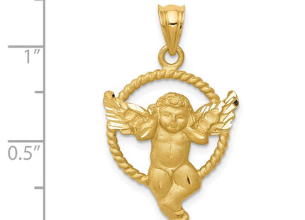 14k Yellow Gold Pendants Style C27 - Classique Jewelry Inc.