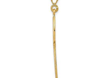 14k Yellow Gold Pendants Style C2713 - Classique Jewelry Inc.