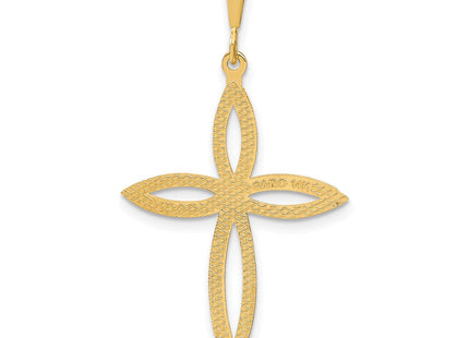 14k Passion Cross Pendant (Style C2713)