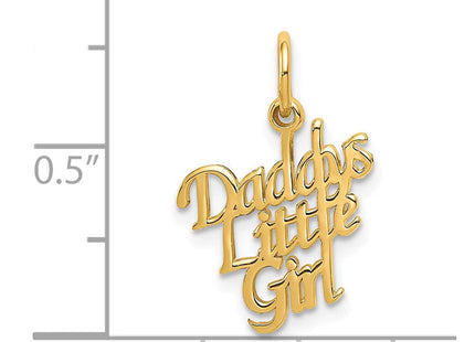 14K gold charm, further view