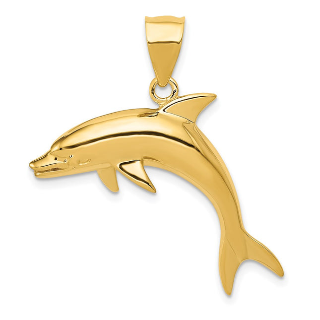 14k Yellow Gold Pendants Style C28 - Classique Jewelry Inc.