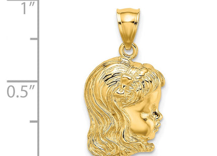 14K gold charm, further view