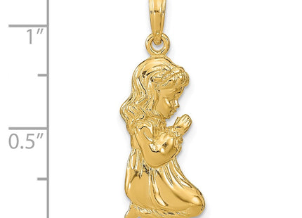 14k Yellow Gold Pendants Style C2818 - Classique Jewelry Inc.