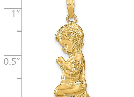 14k Yellow Gold Pendants Style C2819 - Classique Jewelry Inc.