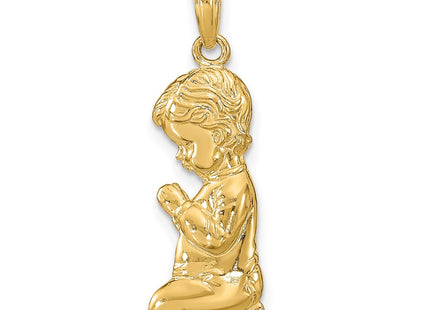 14k Yellow Gold Pendants Style C2819 - Classique Jewelry Inc.