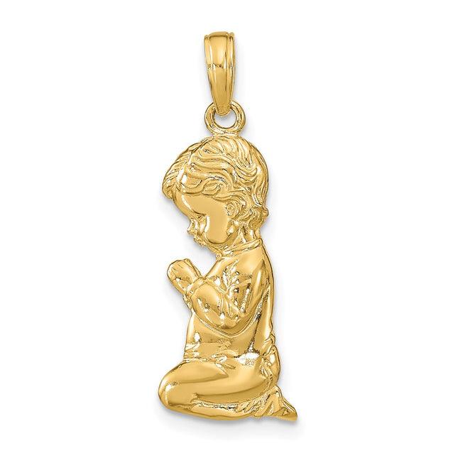 14k Yellow Gold Pendants Style C2819 - Classique Jewelry Inc.