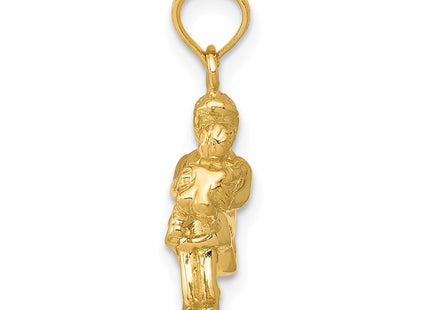 14k Yellow Gold Pendants Style C2820 - Classique Jewelry Inc.