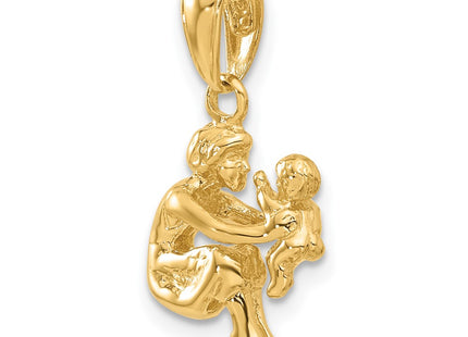 14k Yellow Gold Pendants Style C2820 - Classique Jewelry Inc.