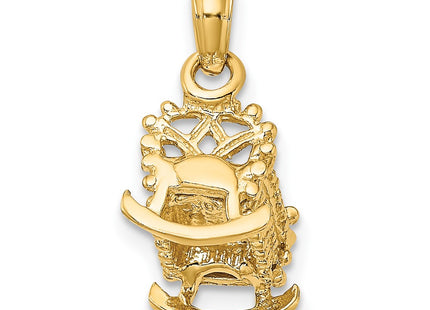 14k Yellow Gold Jewelry Style C2827 - Classique Jewelry Inc.