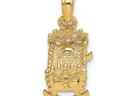 14k Yellow Gold Jewelry Style C2827 - Classique Jewelry Inc.