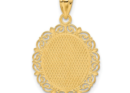 14k Yellow Gold Pendants Style C2843 - Classique Jewelry Inc.