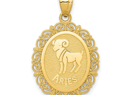 14k Yellow Gold Pendants Style C2843 - Classique Jewelry Inc.