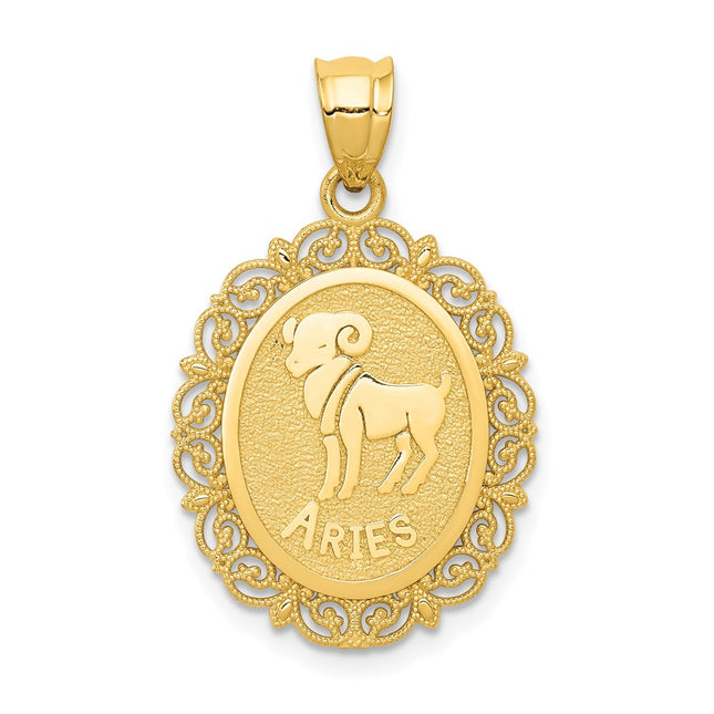 14k Yellow Gold Pendants Style C2843 - Classique Jewelry Inc.