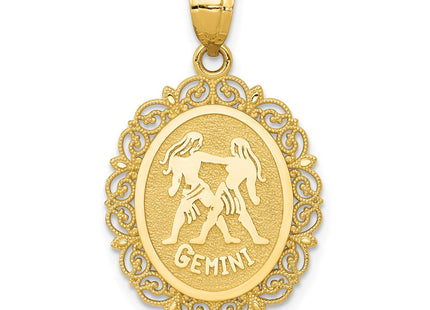 14k Yellow Gold Pendants Style C2845 - Classique Jewelry Inc.