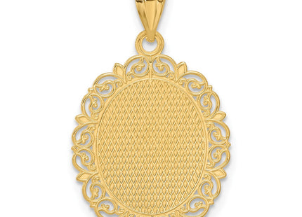 14k Yellow Gold Pendants Style C2846 - Classique Jewelry Inc.