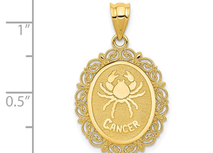 14k Yellow Gold Pendants Style C2846 - Classique Jewelry Inc.