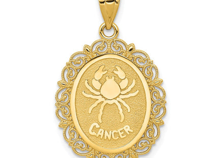 14k Yellow Gold Pendants Style C2846 - Classique Jewelry Inc.