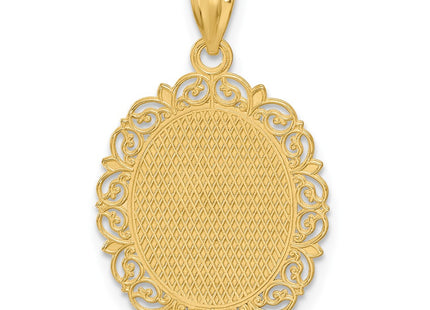 14k Yellow Gold Pendants Style C2849 - Classique Jewelry Inc.