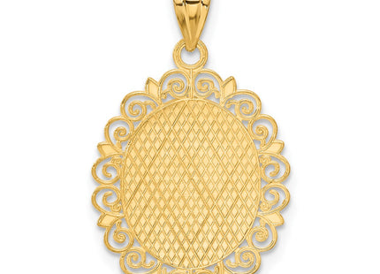 14k Yellow Gold Pendants Style C2850 - Classique Jewelry Inc.