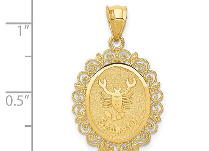 14k Yellow Gold Pendants Style C2850 - Classique Jewelry Inc.