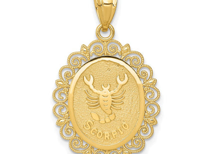 14k Yellow Gold Pendants Style C2850 - Classique Jewelry Inc.