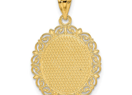 14k Yellow Gold Pendants Style C2854 - Classique Jewelry Inc.