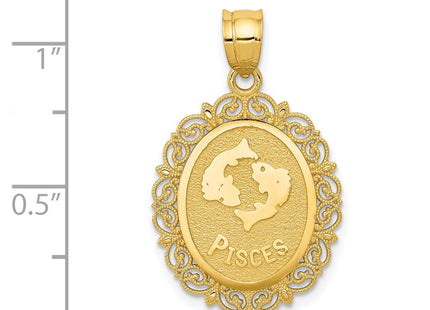 14k Yellow Gold Pendants Style C2854 - Classique Jewelry Inc.