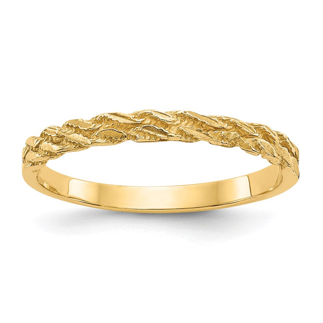 14k Yellow Gold Rings Style C2860 - Classique Jewelry Inc.