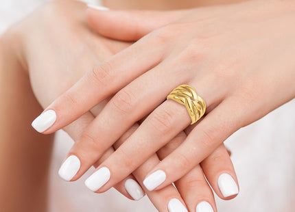 14k Yellow Gold Rings Style C2863 - Classique Jewelry Inc.