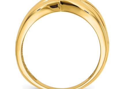 14k Yellow Gold Rings Style C2863 - Classique Jewelry Inc.