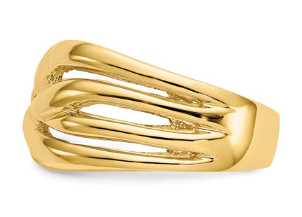 14k Yellow Gold Rings Style C2863 - Classique Jewelry Inc.