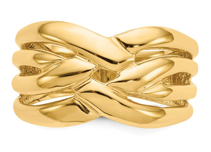 14k Yellow Gold Rings Style C2863 - Classique Jewelry Inc.