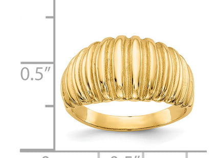 14k Yellow Gold Rings Style C2873 - Classique Jewelry Inc.