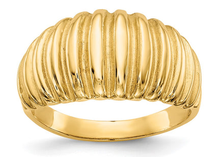 14k Yellow Gold Rings Style C2873 - Classique Jewelry Inc.