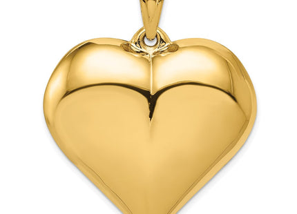 14K gold heart chain