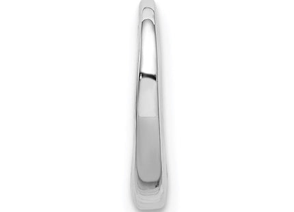 14K White Gold Polished Heart Chain Slide (Style C2917W)