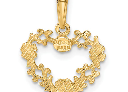 14k Yellow Gold Pendants Style C2922 - Classique Jewelry Inc.