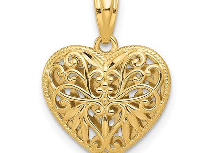 14k Two-tone Pendants Style C2928 - Classique Jewelry Inc.
