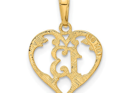 14k Yellow Gold Pendants Style C2953 - Classique Jewelry Inc.