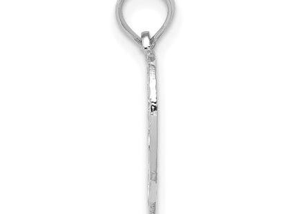 14k White Gold Pendants Style C2953W - Classique Jewelry Inc.