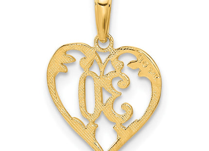14k Yellow Gold Pendants Style C2958 - Classique Jewelry Inc.